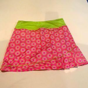 Birdies & Bows golf skort